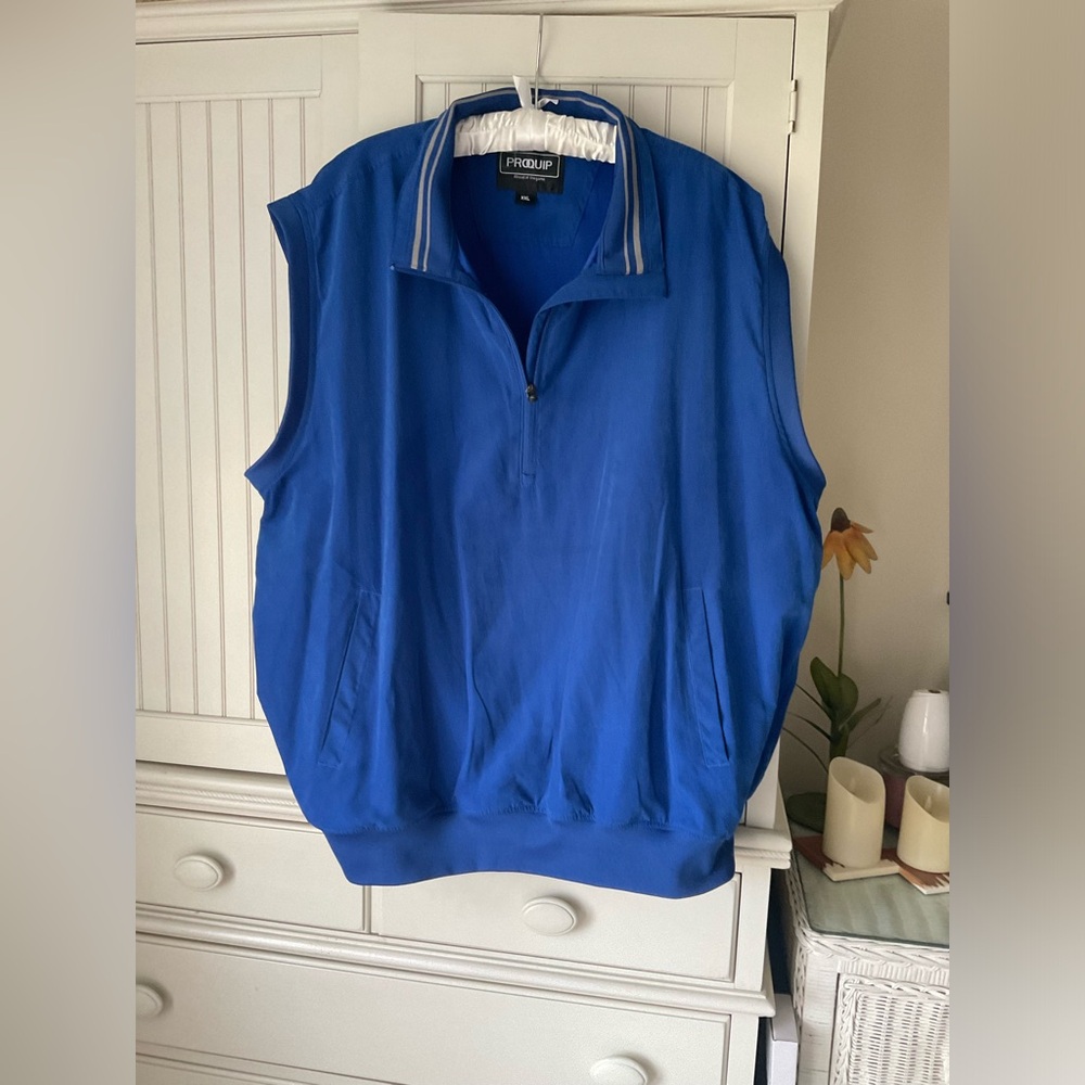 Men’s Royal Blue Proquip Golf Vest ⛳️